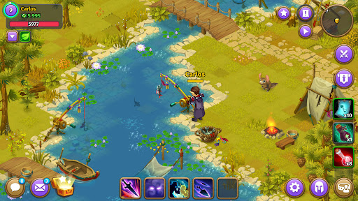 Skylore açıq dünyalı MMORPG-dir.